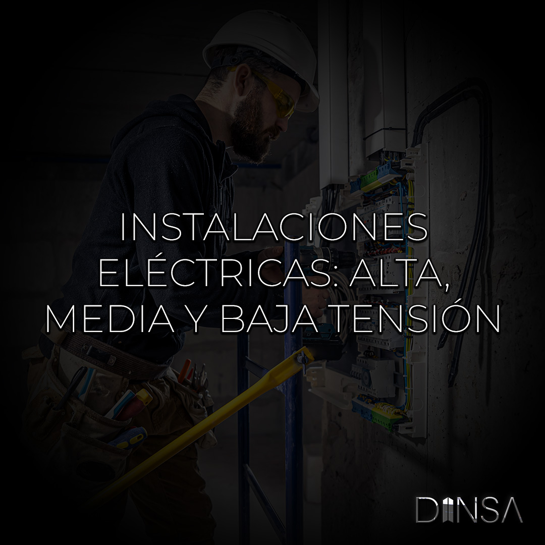 alta media y baja tension